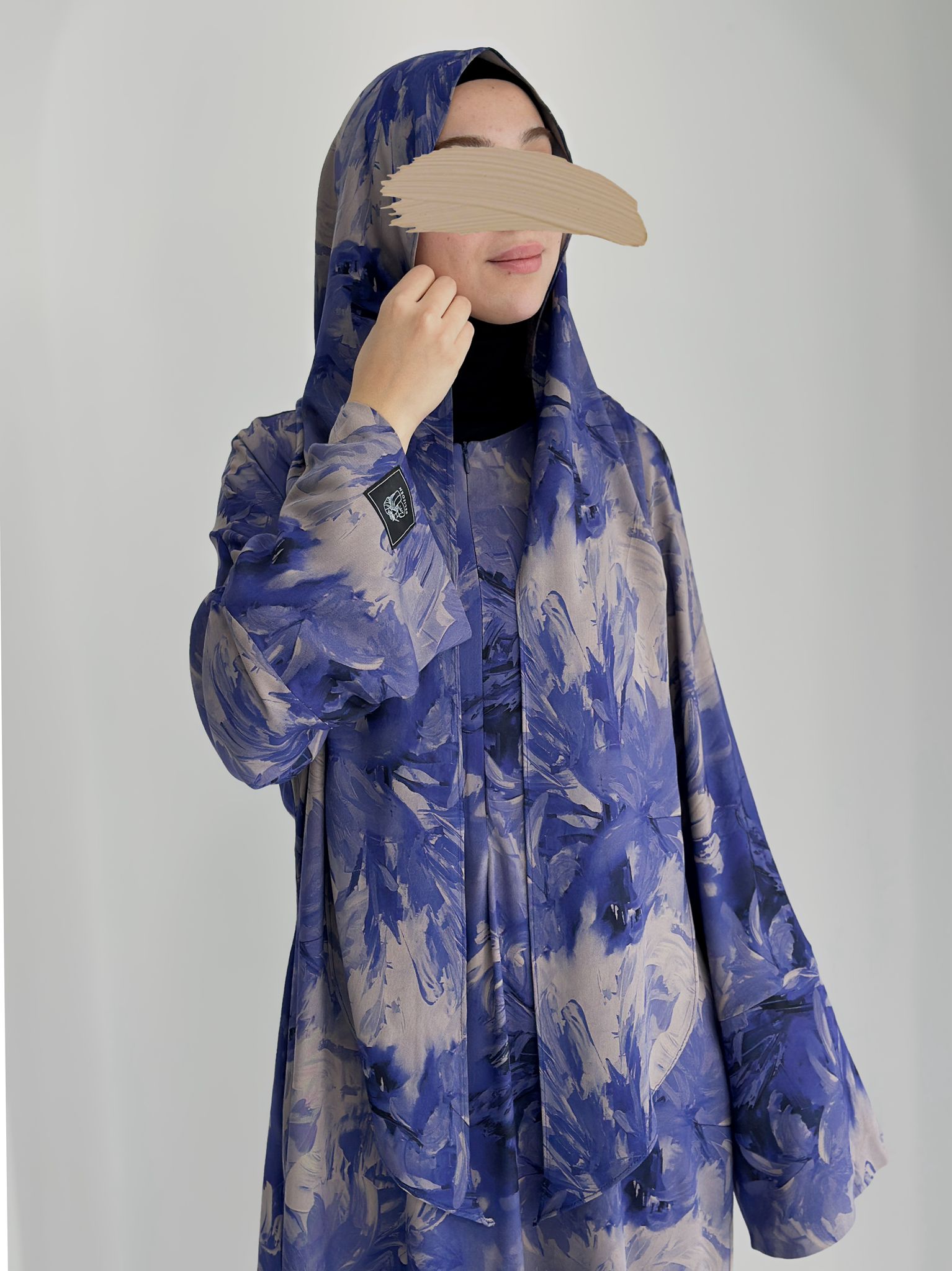 İpek Viskon Mor+Boyunlu Bone ÖN SİPARİŞ ÜRÜNÜMÜZDÜR