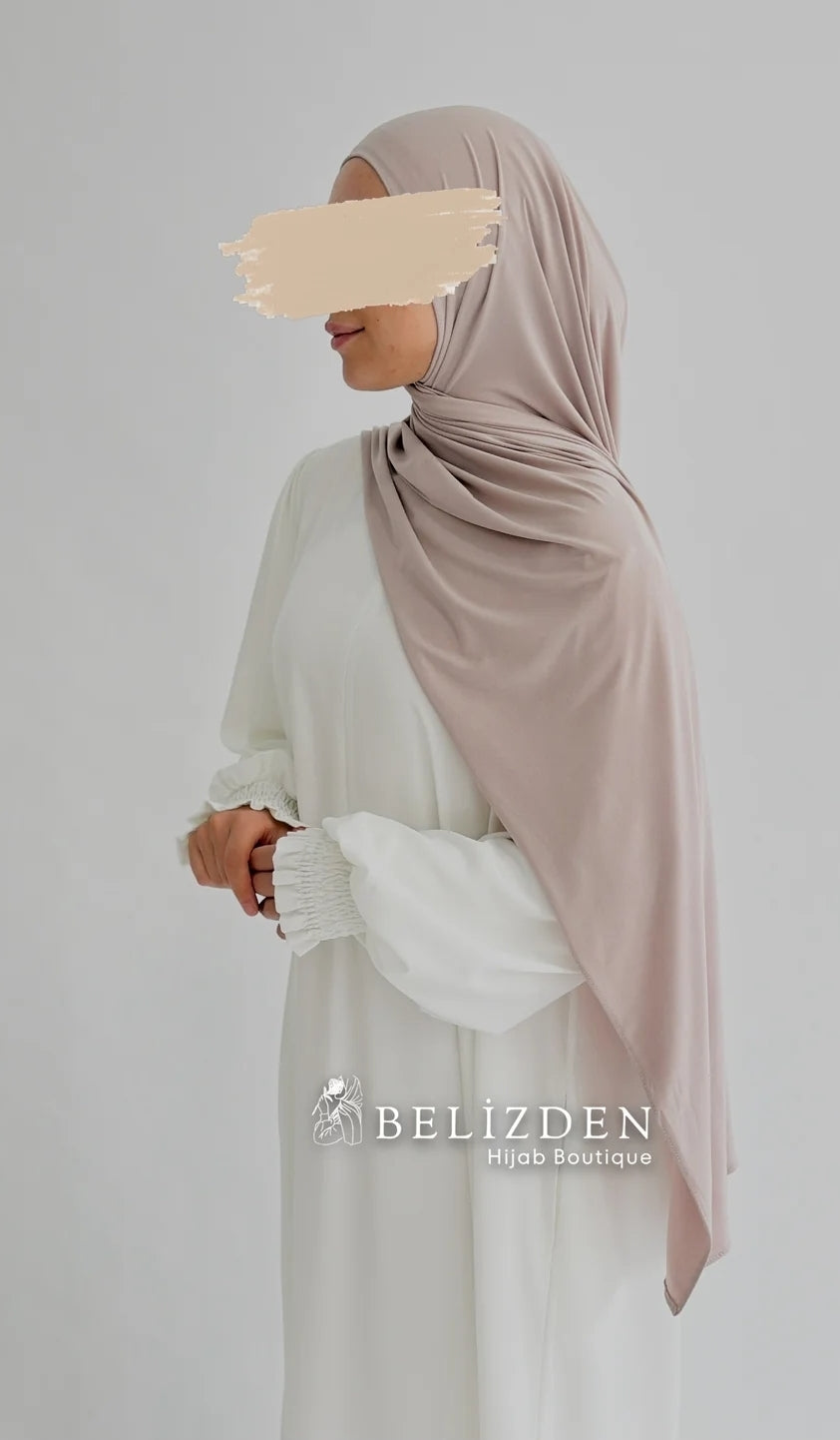 Premium jersey Şal Düz Taş