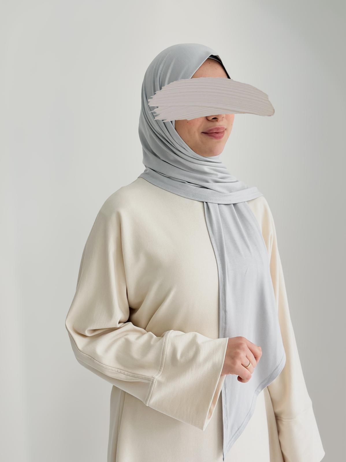 Bambu Form Şal + Bone Takım Açık Gri ÖN SİPARİŞ ÜRÜNÜMÜZDÜR