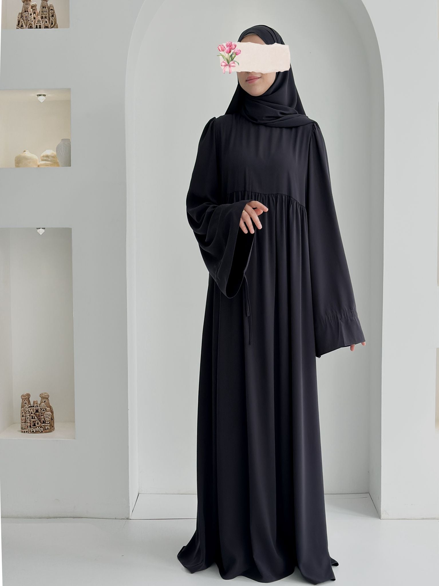 Buğlem Elbise+Şal Füme ÖN SİPARİŞ ÜRÜNÜMÜZDÜR