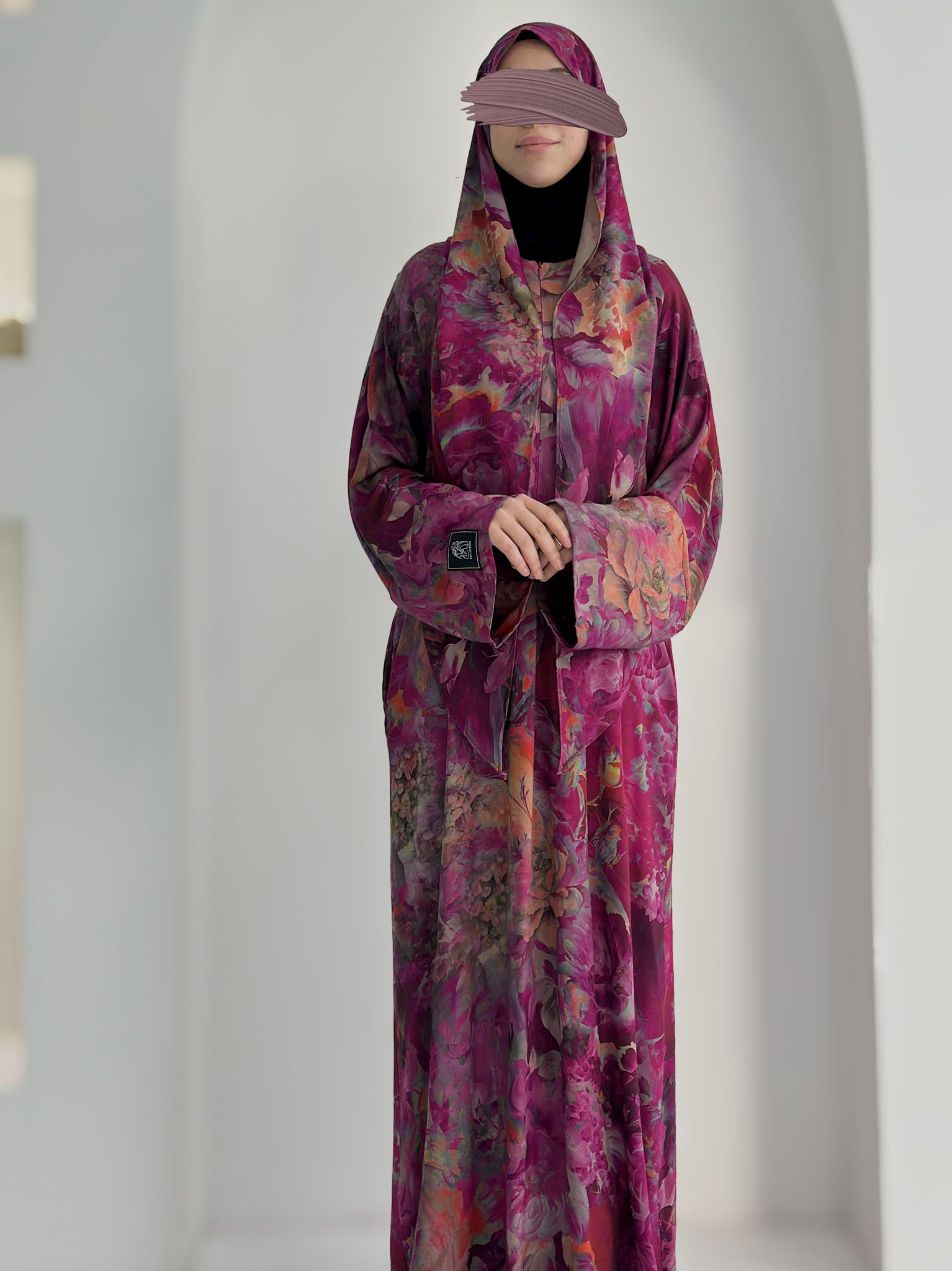 İpek Viskon Fuşya +Boyunlu Bone ÖN SİPARİŞ ÜRÜNÜMÜZDÜR