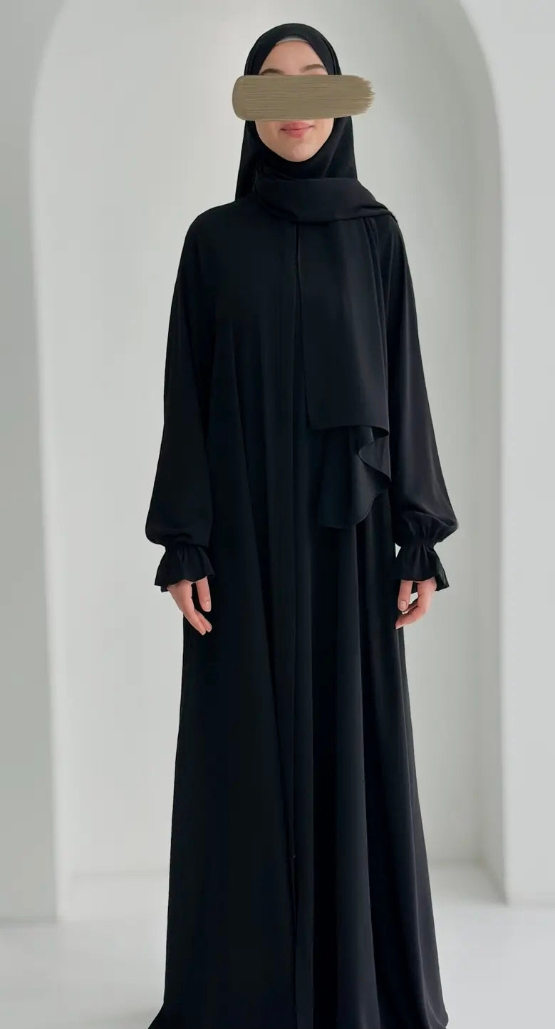 Mihra Ferace +Şal Siyah ÖN SİPARİŞ ÜRÜNÜMÜZDÜR